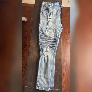 Fashion Nova Moto Jeans